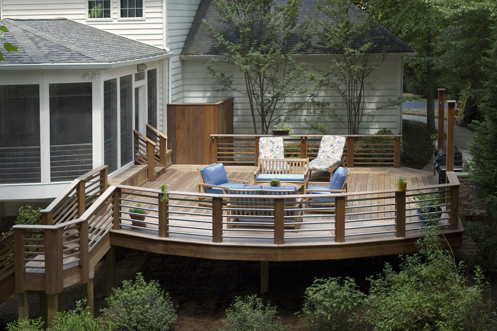Deck - traditional deck idea in DC Metro with no cover