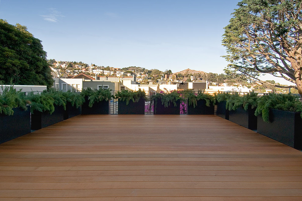 San Francisco Equilibrium House 1 Contemporary Deck San Francisco
