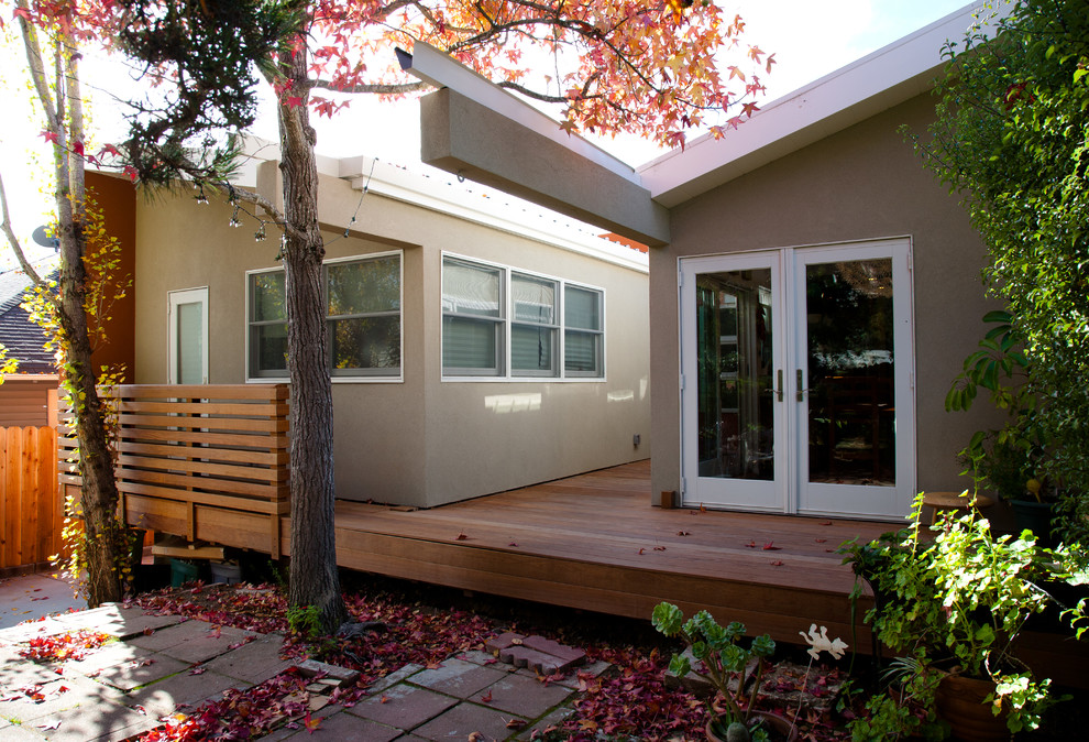 San Mateo Remodel Contemporary Deck San Francisco by Architect