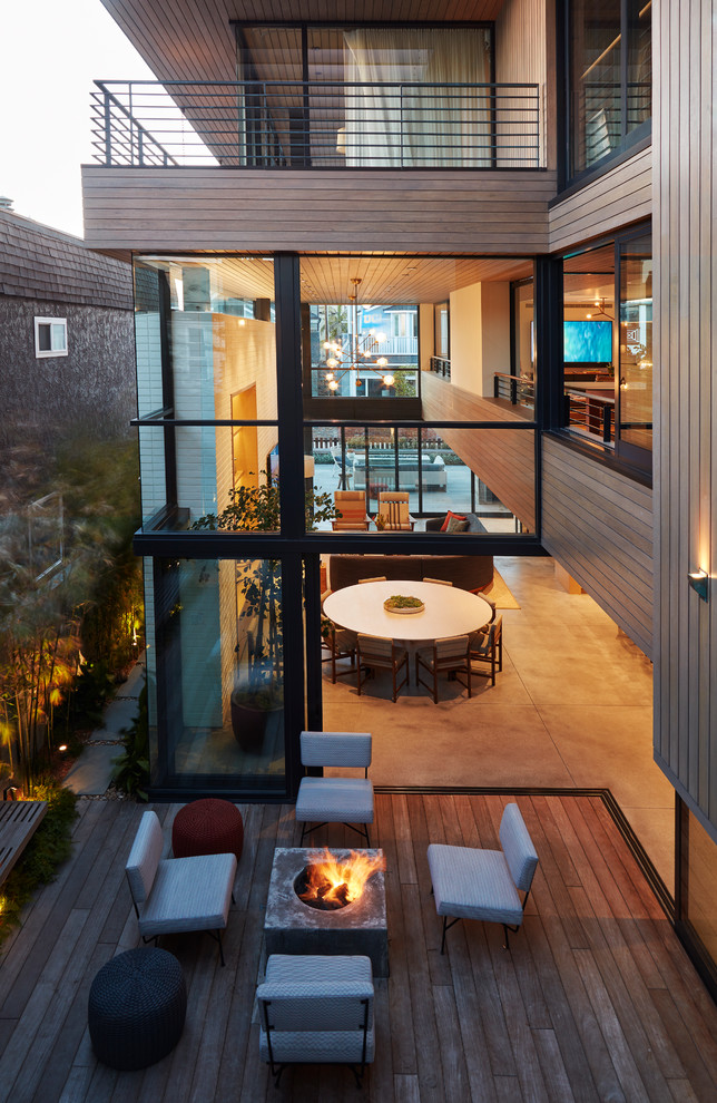 Design ideas for a terrace in Los Angeles.