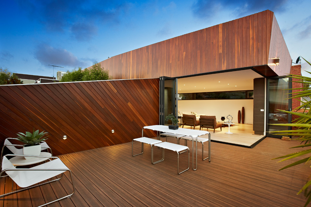 Small contemporary terrace in Melbourne.