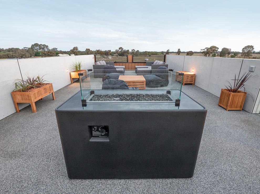 Shipping Container Home Kialla Contemporary Deck Other by JMB