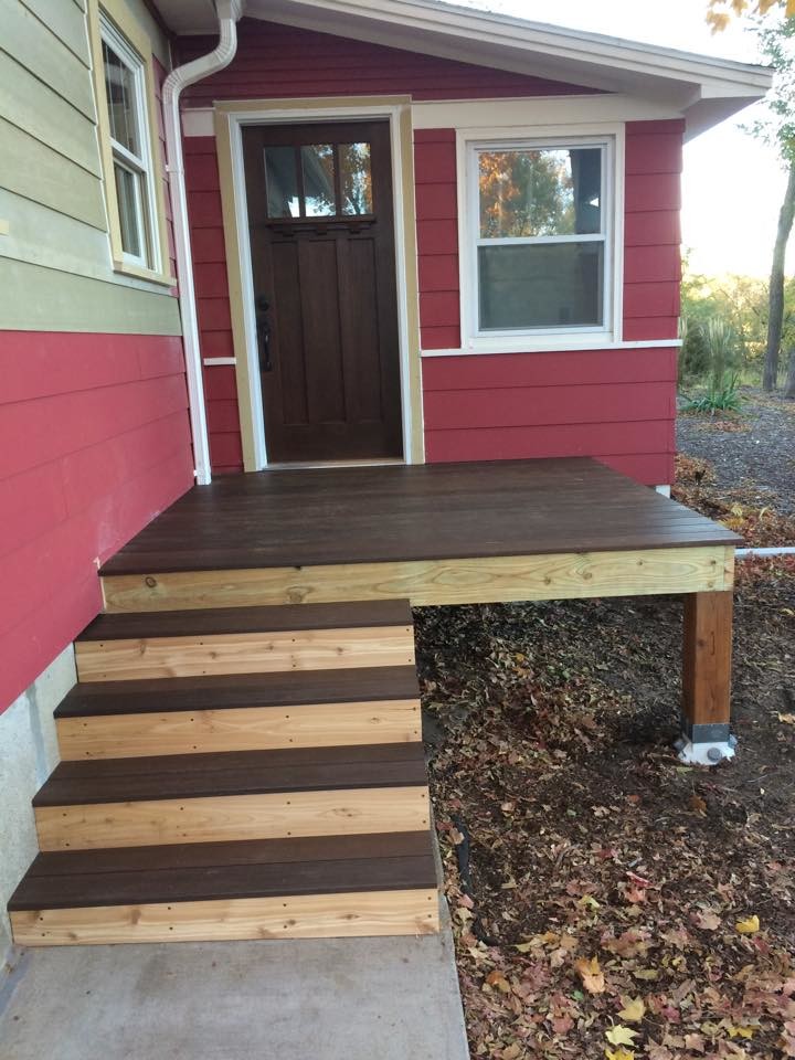 Small Composite Deck Traditional Deck Minneapolis by Ulfers