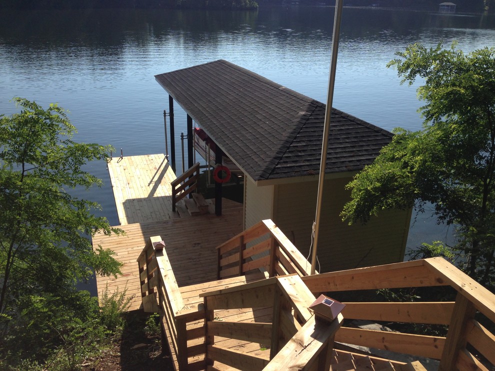 Smith Mountain Lake Dock Traditional Deck Other by TBS Construction, LLC Houzz