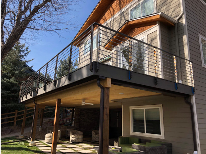 South Boulder Deck Deck Denver by Apex Welding and Fabrication Houzz