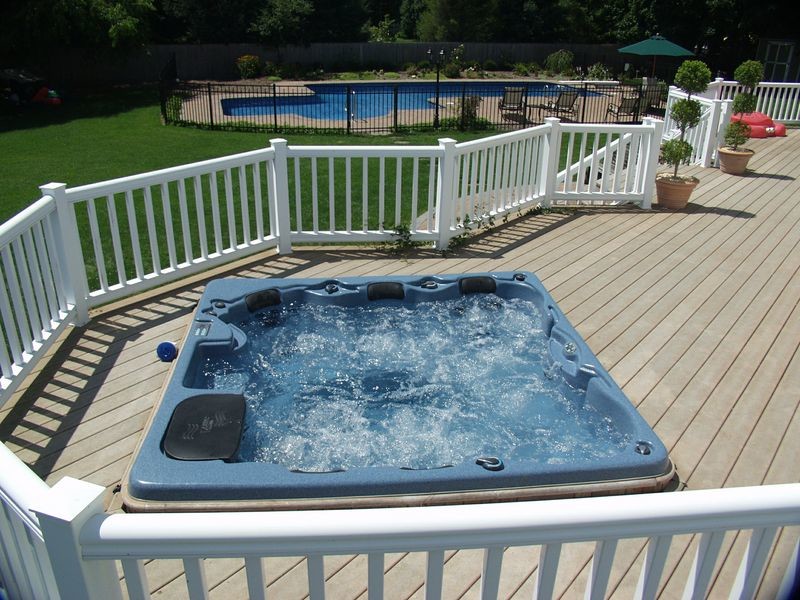 Spa Health Benefits/Blood Pressure Clásico Terraza y balcón Nueva York de Best Hot Tubs