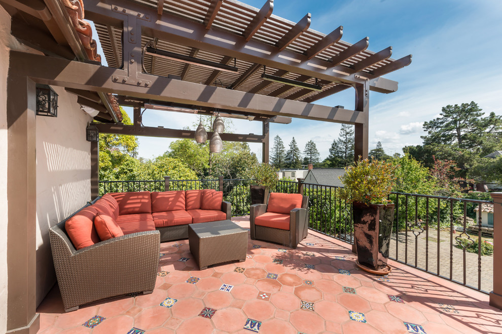 Spanish Revitalized Mediterranean Deck San Francisco by Nyhus
