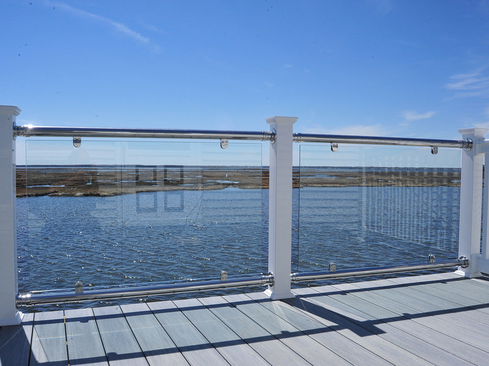 Specialty Railing Contemporary Deck New York by Carl's Fencing