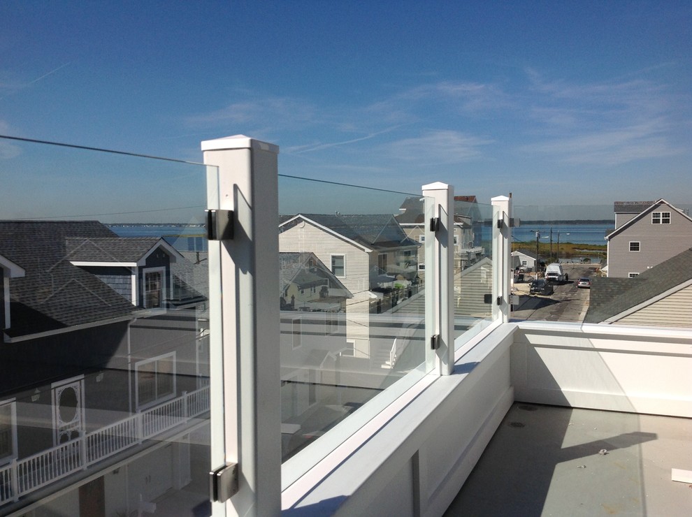 Specialty Railing Contemporary Deck New York by Carl's Fencing