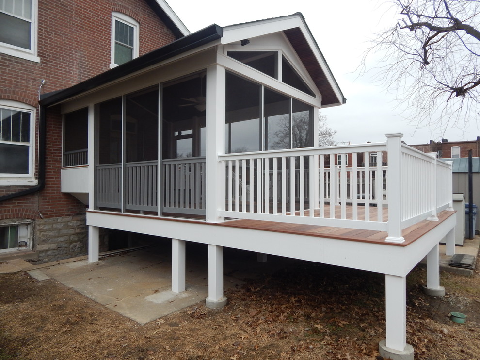 St Louis Tigerwood deck & Screenroom - Deck - St Louis - by R&R ...