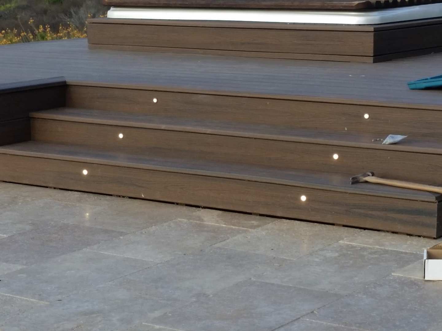 How To Build Recessed Deck Stairs Recessed Stair On Deck - Photos & Ideas | Houzz