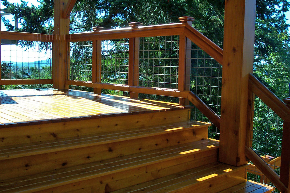 Deck - contemporary deck idea in Seattle