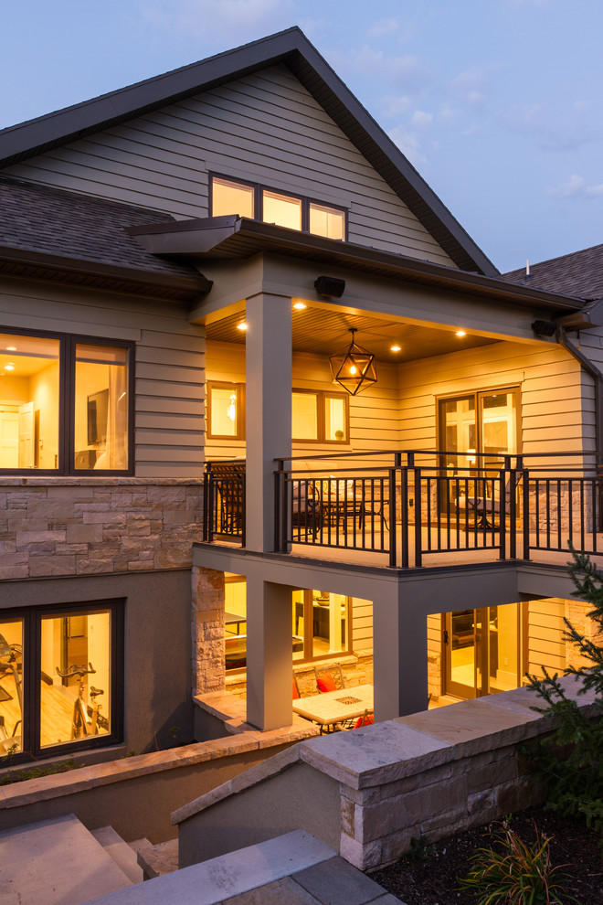Klassische Terrasse in Salt Lake City
