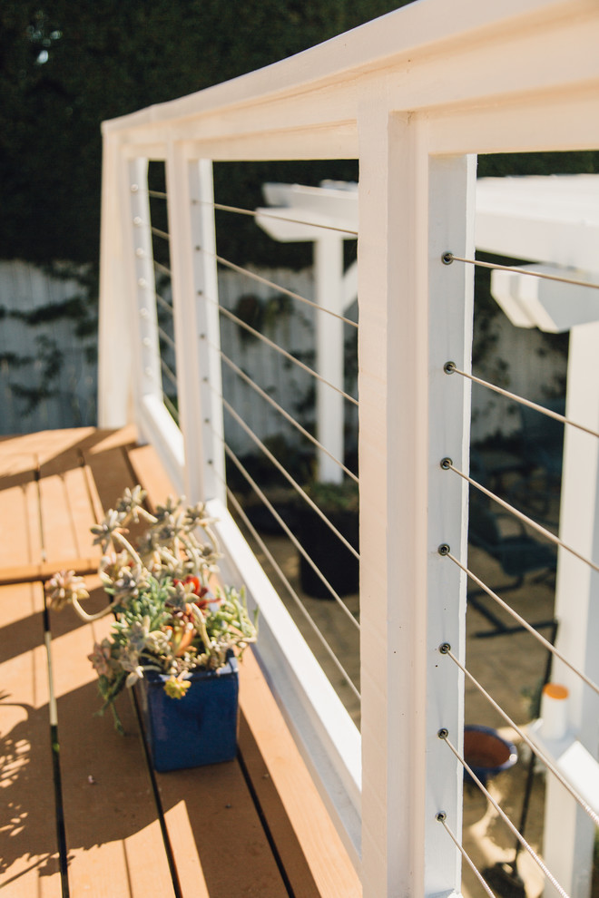 Summerland Custom Deck Craftsman Deck Santa Barbara by Santa