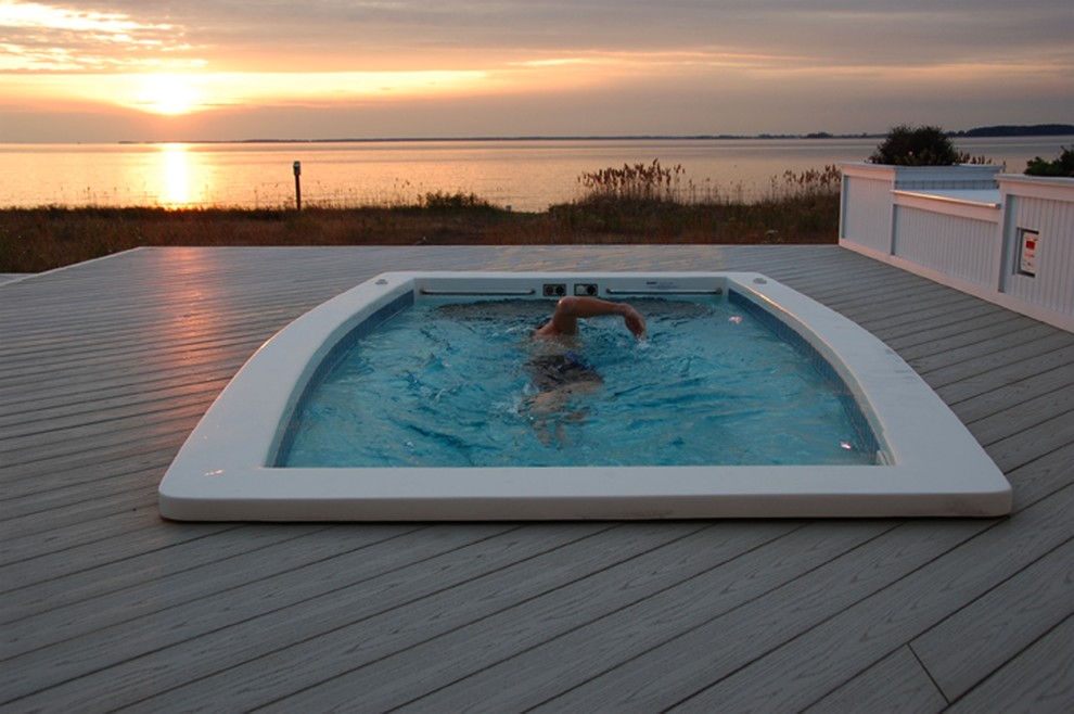Idee per una piscina stile marino dietro casa