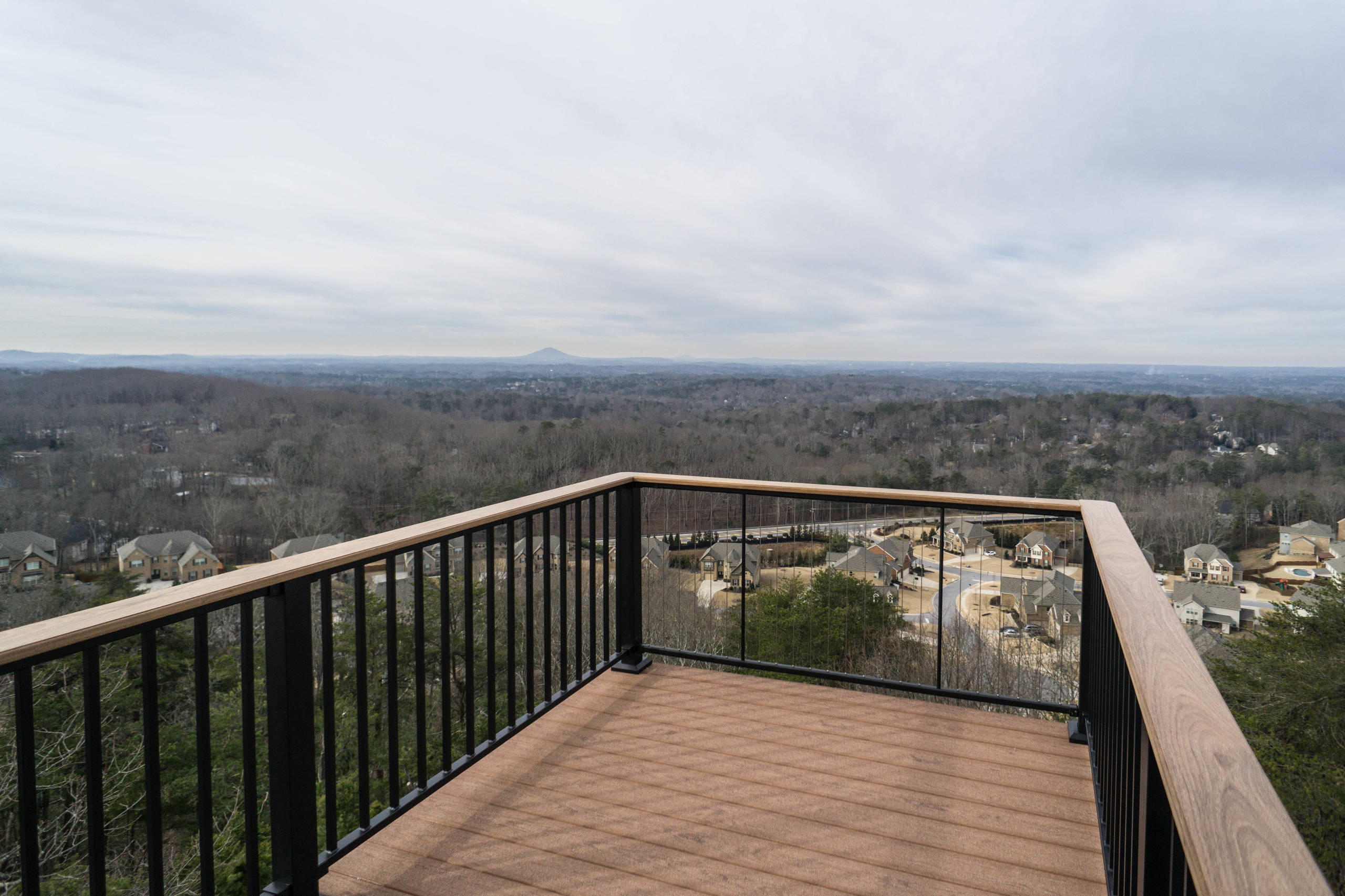Sweat Mountain Rooftop Deck - Contemporary - Deck - Atlanta - by TimberTown  | Houzz