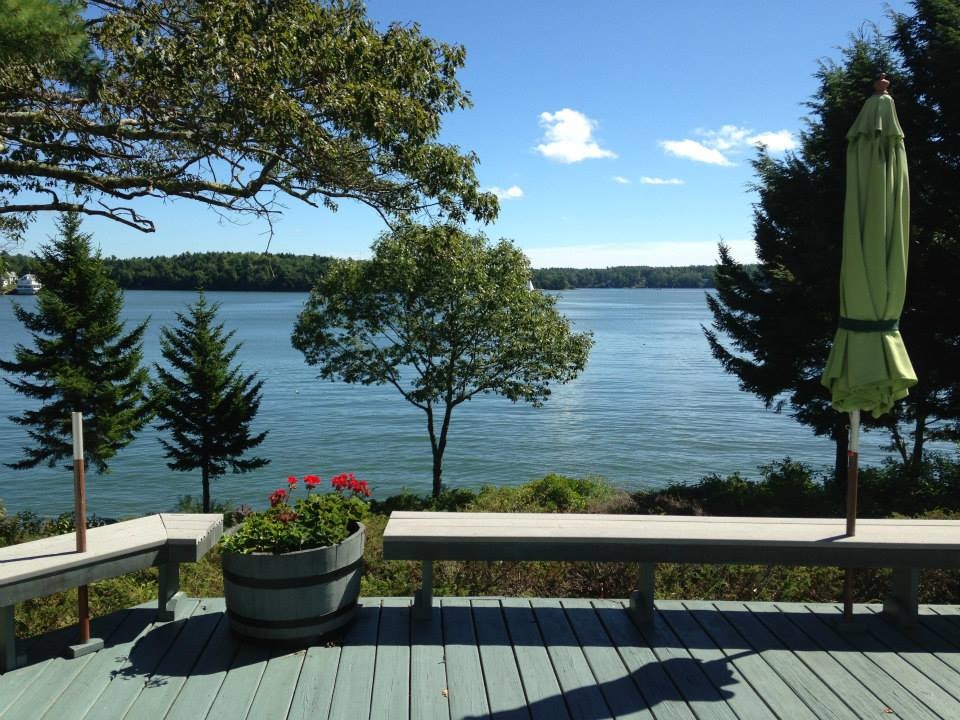 The Ledges Harpswell, Maine Traditional Deck Portland Maine