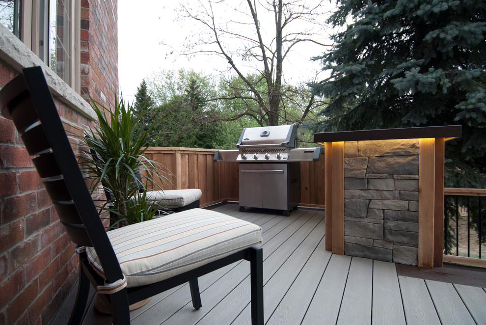 The Triangle Deck Contemporary Deck Toronto by Paul Lafrance Design Houzz