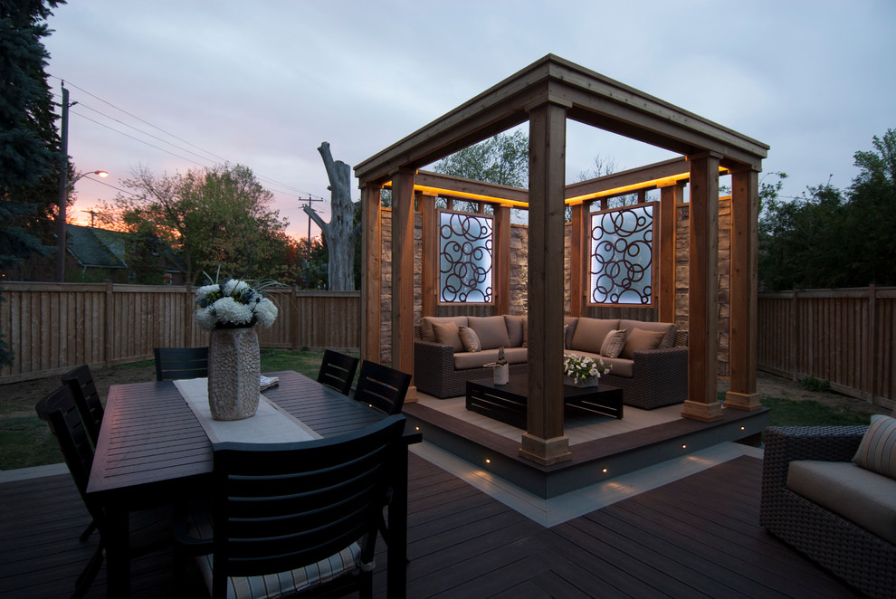 The Triangle Deck Contemporary Deck Toronto by Paul Lafrance Design Houzz
