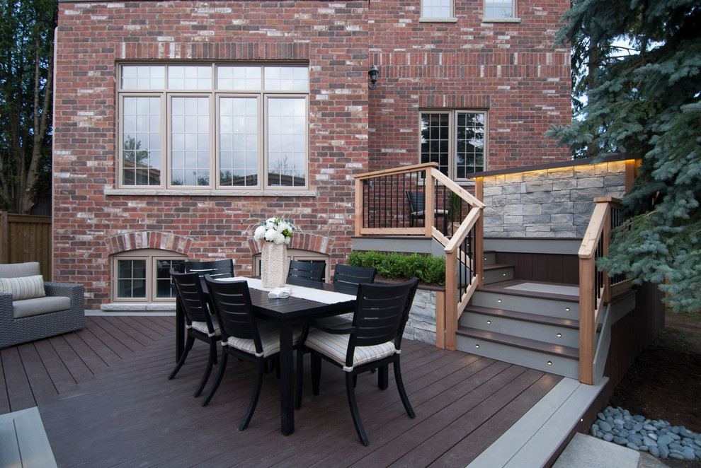 The Triangle Deck Contemporary Deck Toronto by Paul Lafrance Design Houzz