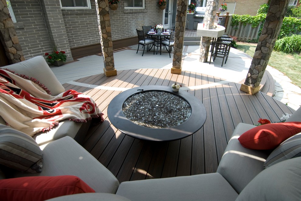 The West Coast Deck Contemporary Deck Toronto by Paul Lafrance