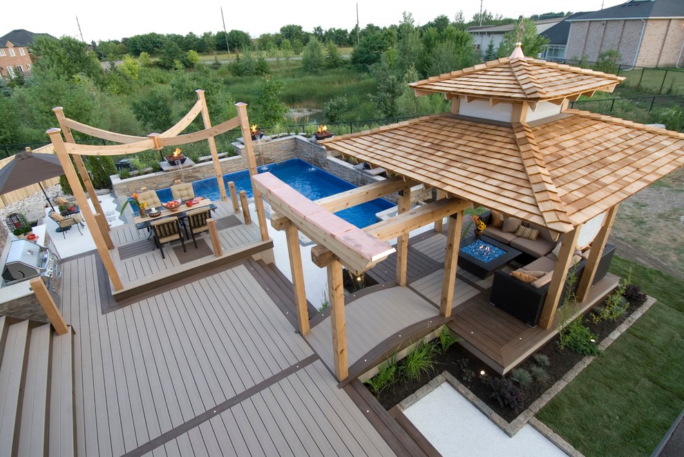 The Zen Deck Asian Deck Toronto by Paul Lafrance Design Houzz