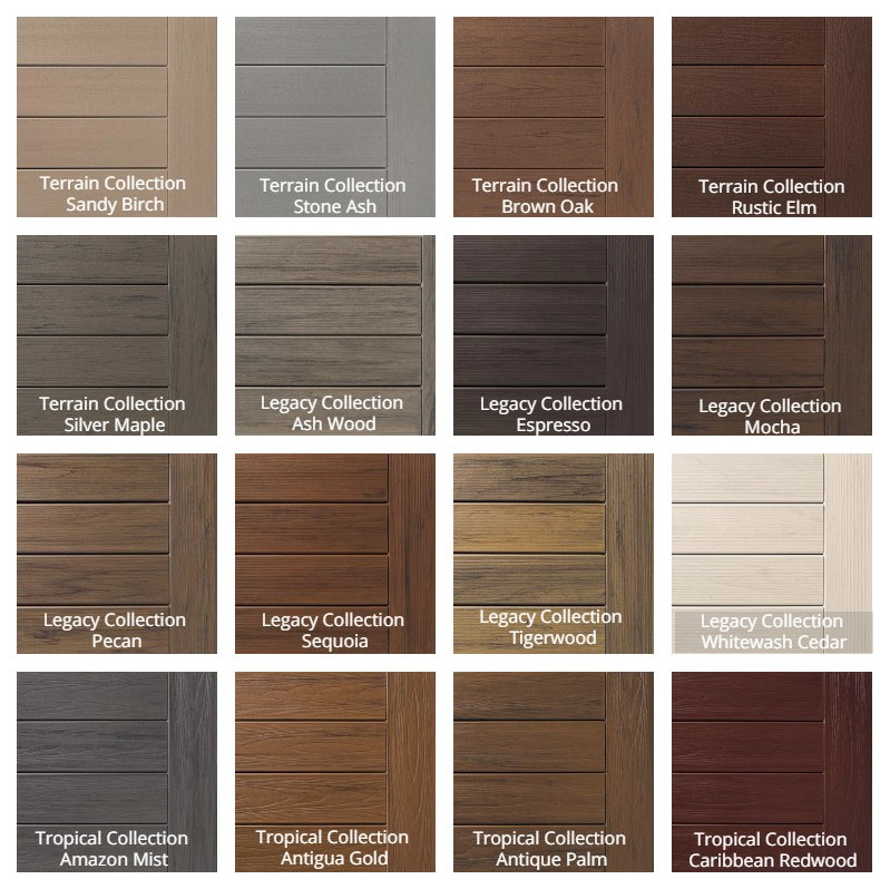 Timbertech Composite Decking colors - Deck - Indianapolis - by The Deck ...