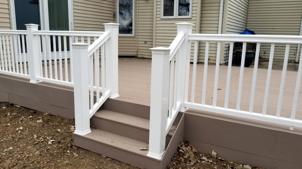 Timbertech Sandy Birch with White Timbertech Rail - Deck - Other - by ...