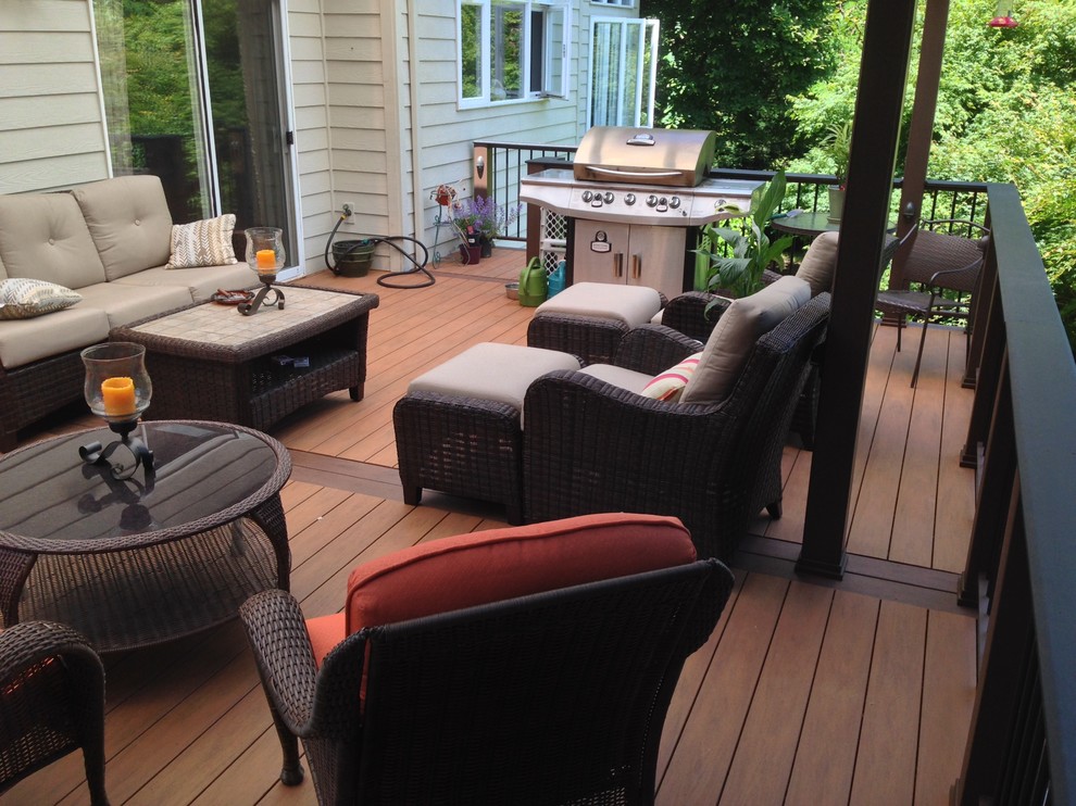 TimberTech XLM Deck with Cover - Traditional - Deck - Portland - by ...