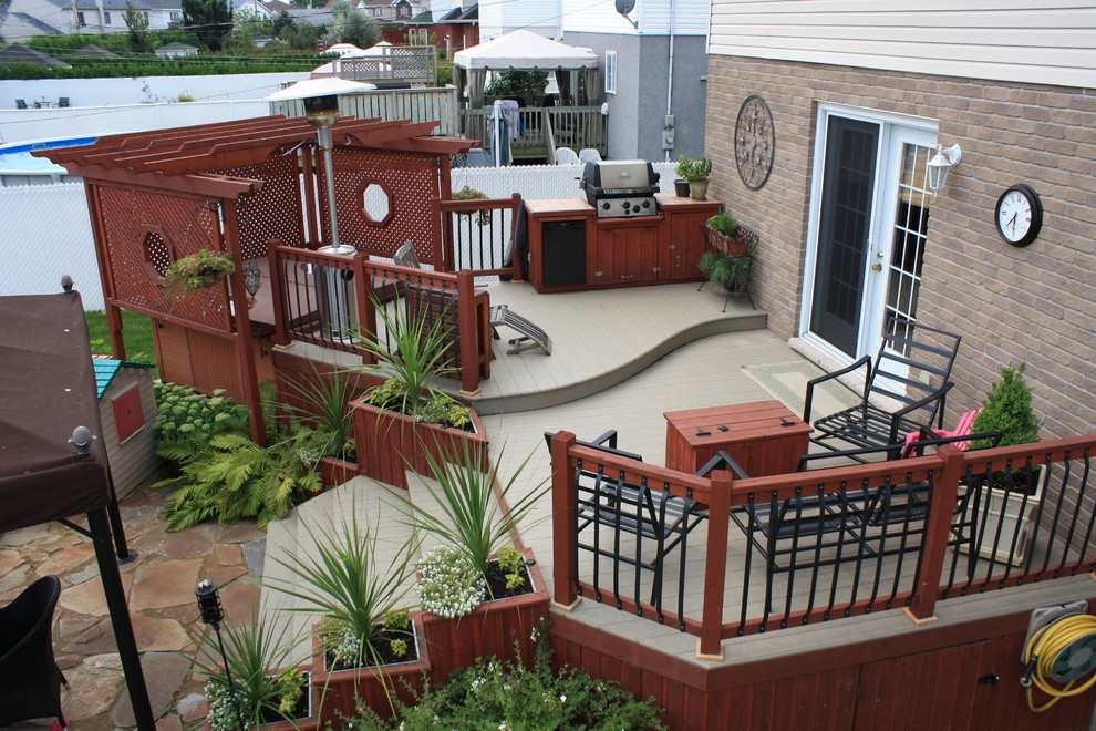 Traditional Deck Traditional Deck Montreal Houzz