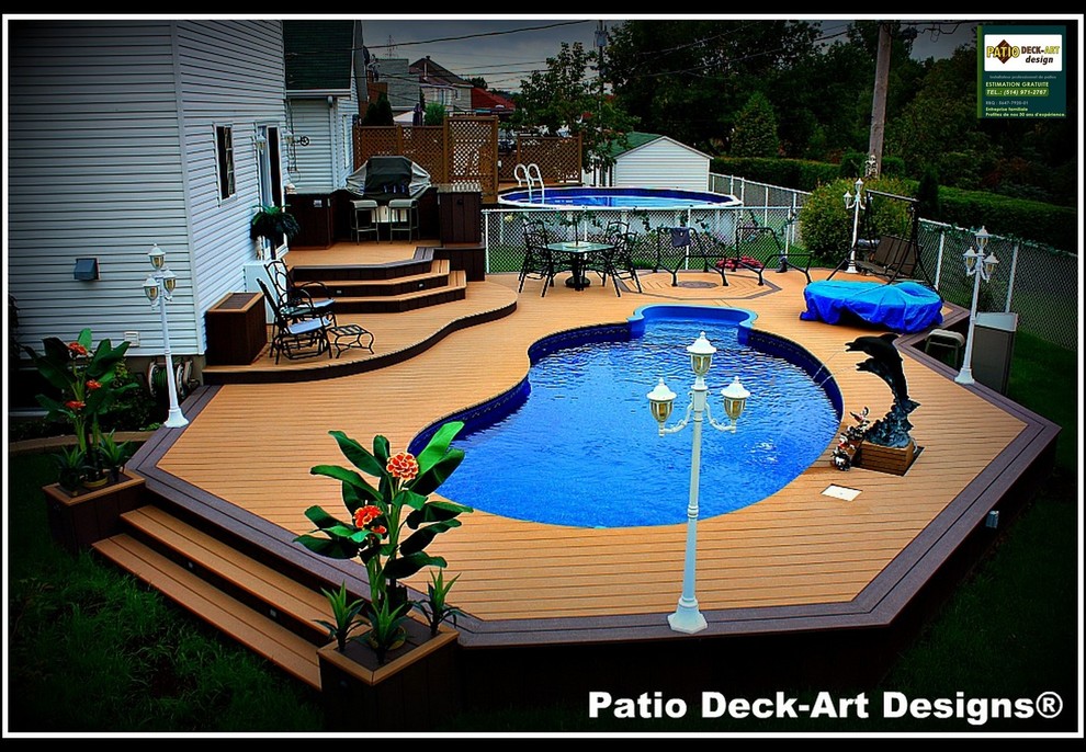 Traditional Deck Traditional Deck Montreal Houzz
