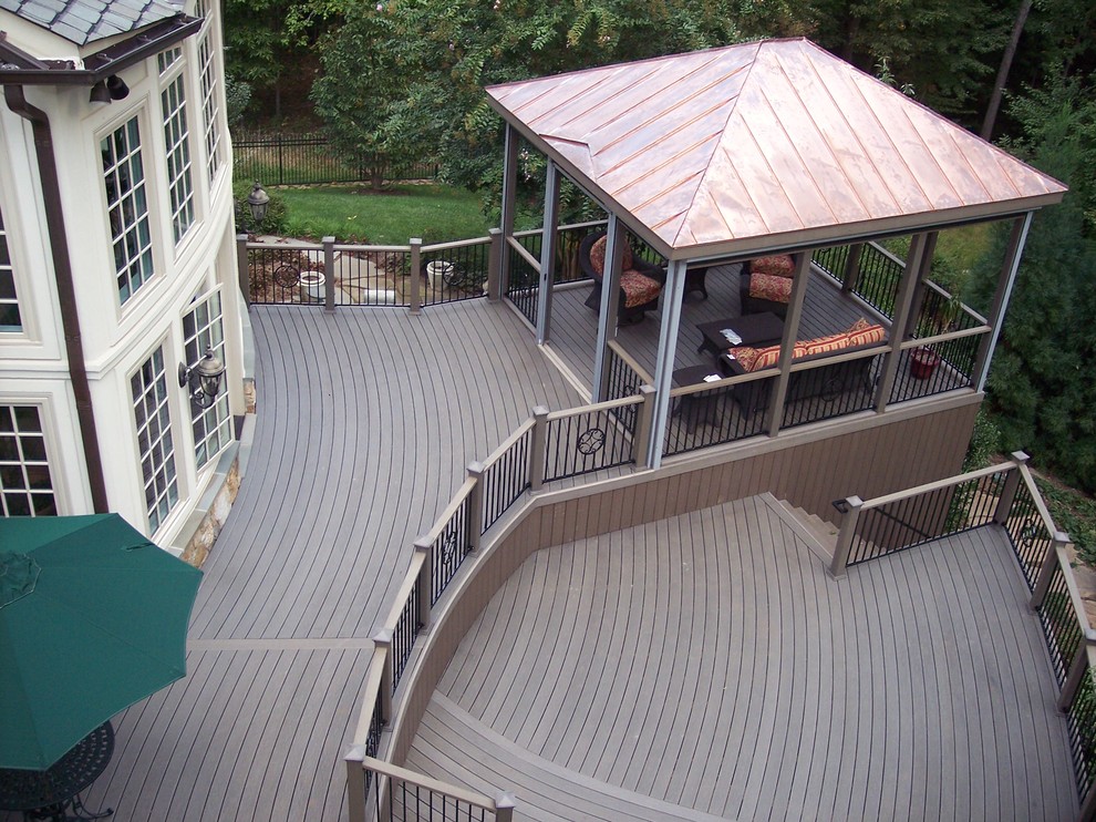 Trex Composite Decking Traditional Deck Baltimore by American
