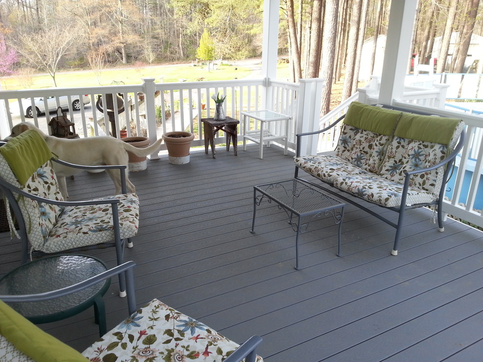 Trex Decking Traditional Terrace Baltimore by Fence and Deck