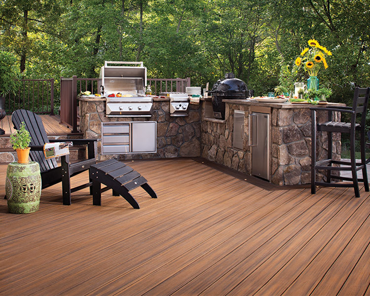 Trex Decking Havanna Gold Composite Timber Decking Deck Sydney