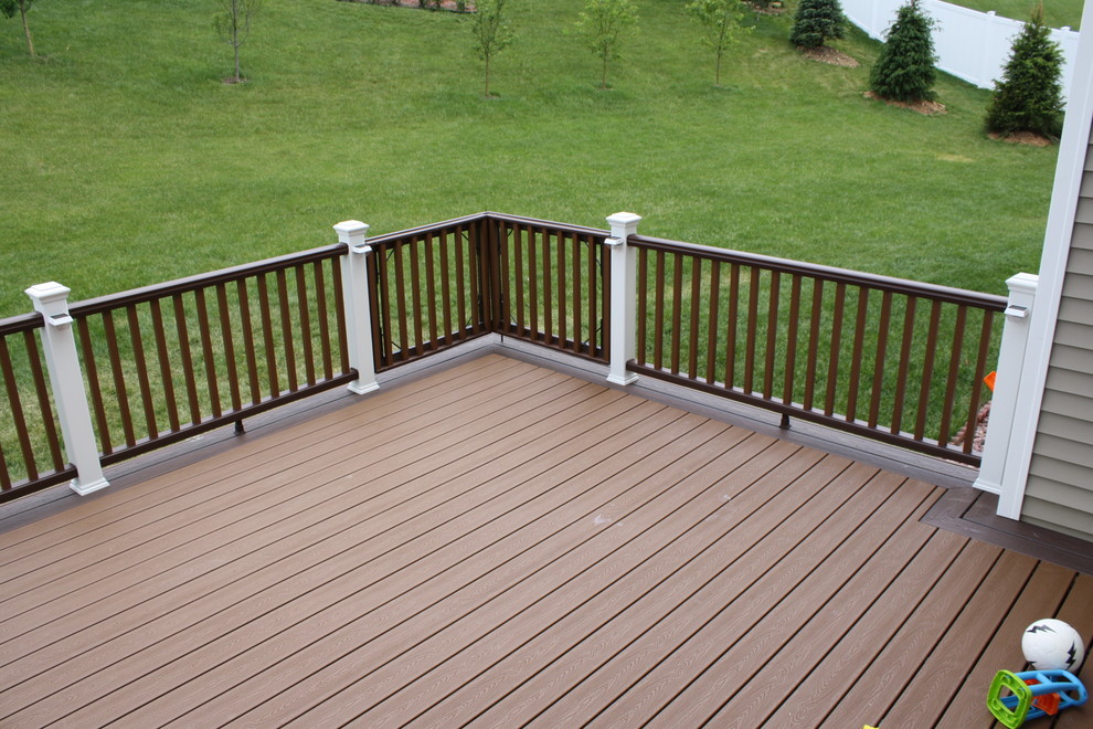 Trex Decks Modern Deck Minneapolis by Allstar Construction