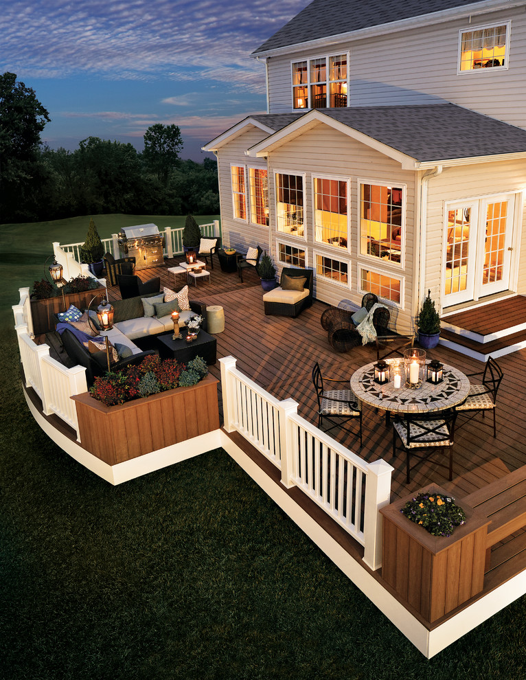 Trex Fascia Traditional Deck DC Metro by TREX COMPANY INC Houzz