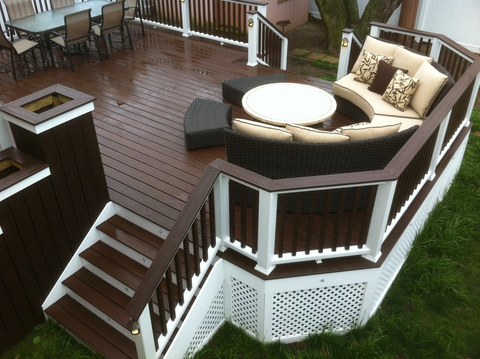 Trex Transcends Lava Rock Decking Modern Deck New York by