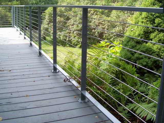 Ultra-tec Deck Cable Railing - Modern - Deck - Las Vegas - by Ultra-tec ...