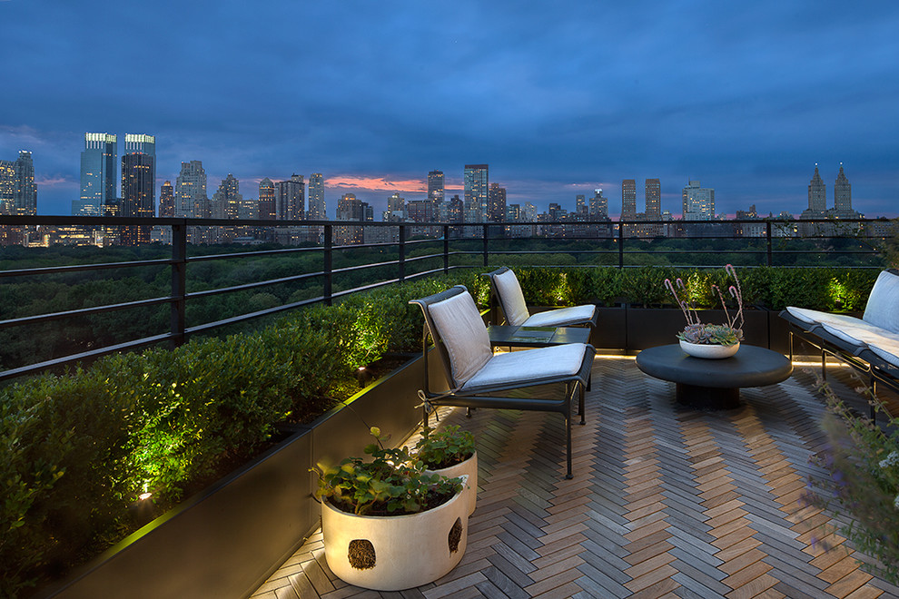 Moderne Terrasse in New York