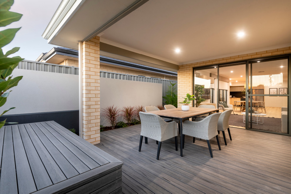 Design ideas for a modern terrace in Perth.