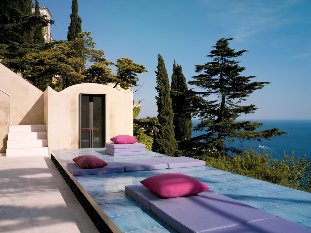 Exemple d'une terrasse méditerranéenne.