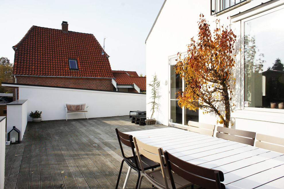 Inspiration for a scandi terrace in Copenhagen.