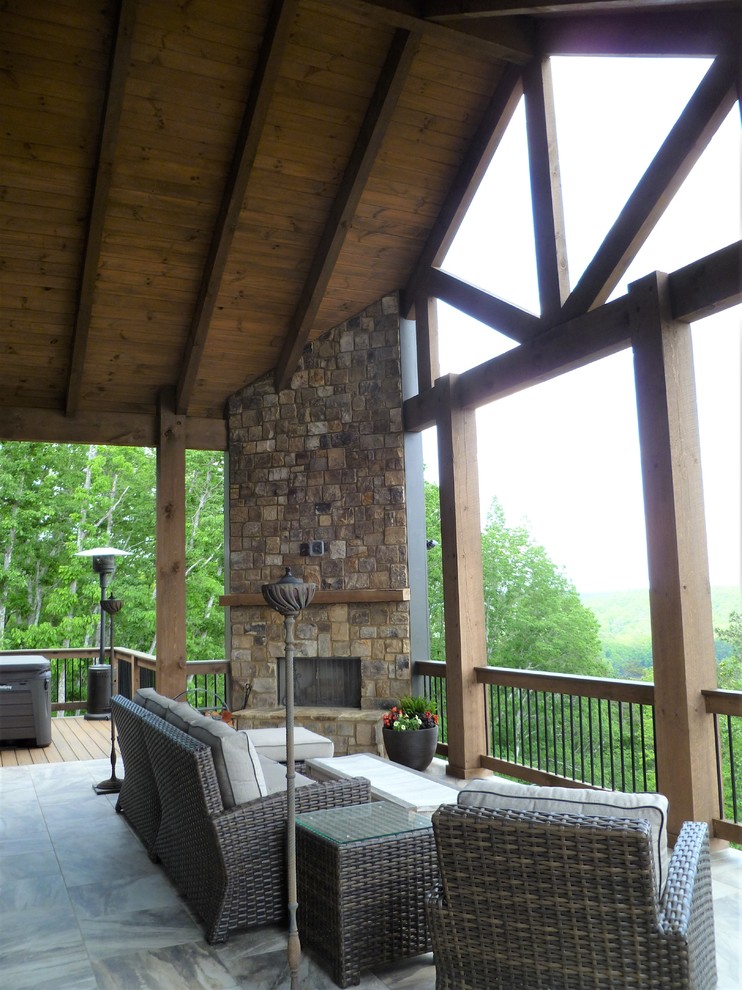 Village at Waterside Cartersville, GA Craftsman Deck Atlanta