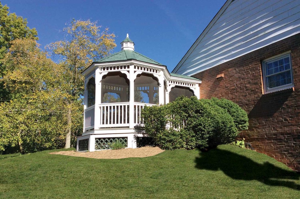Vinyl Gazebos Traditional Deck Philadelphia by American