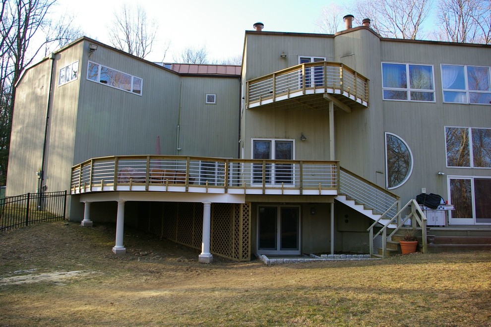 Waccabuc, NY Contemporary Deck New York by Archadeck of Fairfield & Westchester Counties