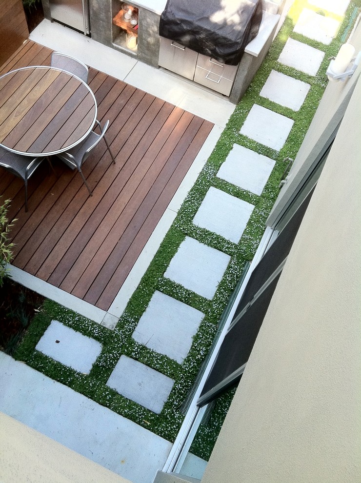 Foto di una terrazza design
