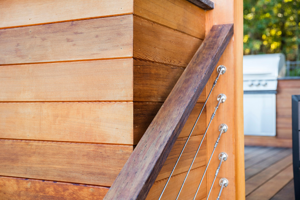 Westford Pool House Contemporary Terrace Boston by Sashya Thind