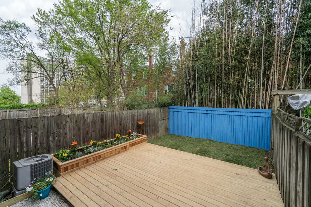 Whole House Renovation Backyard Deck Traditional Terrace DC