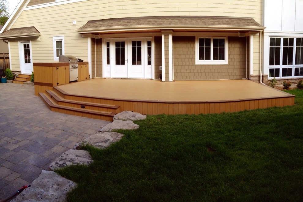 Wolf PVC decking Modern Deck Toronto by DeckDaVinci Houzz