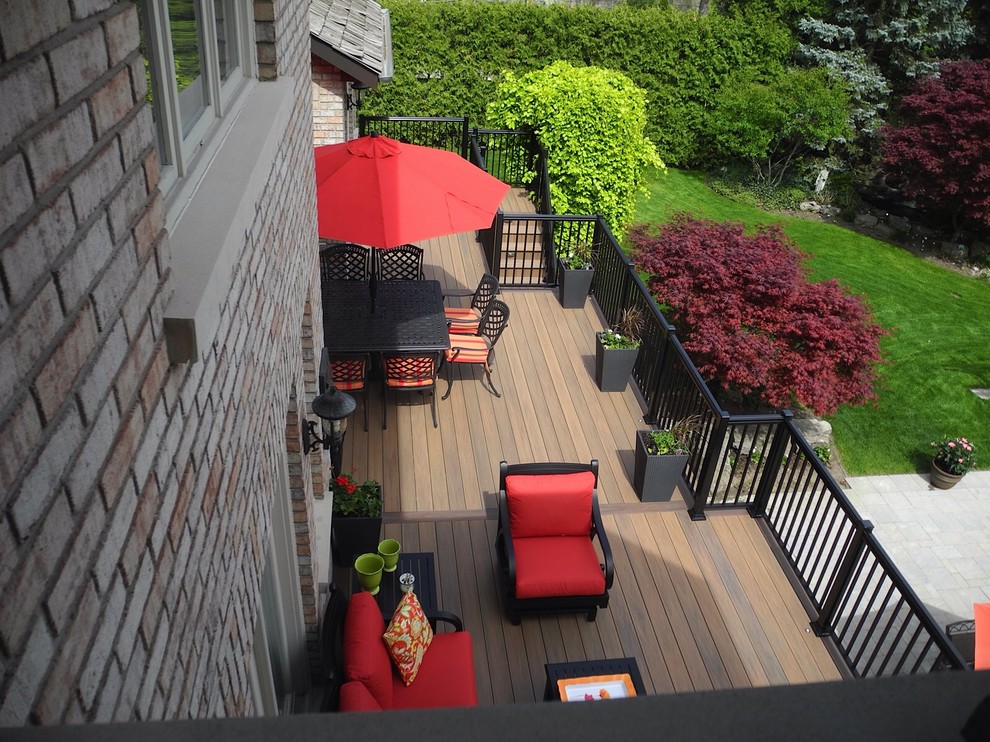 Wolf PVC decking Traditional Deck Toronto by DeckDaVinci Houzz